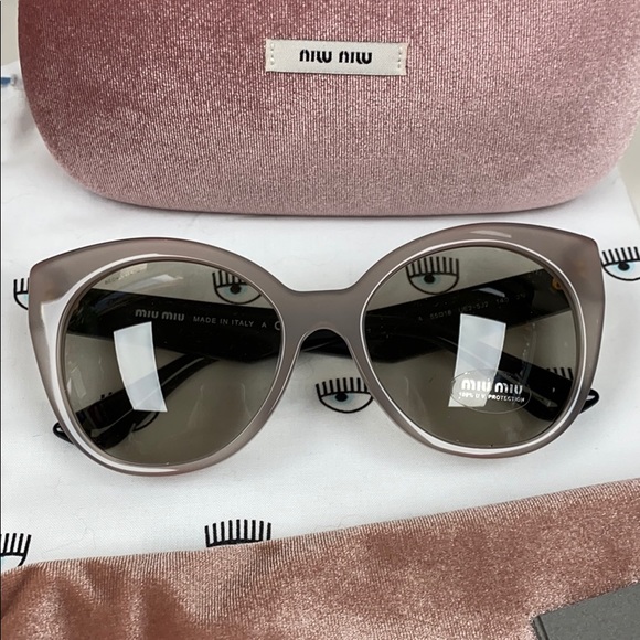 Miu Miu Gorgeous Crystal Sunglasses New - Picture 2 of 7
